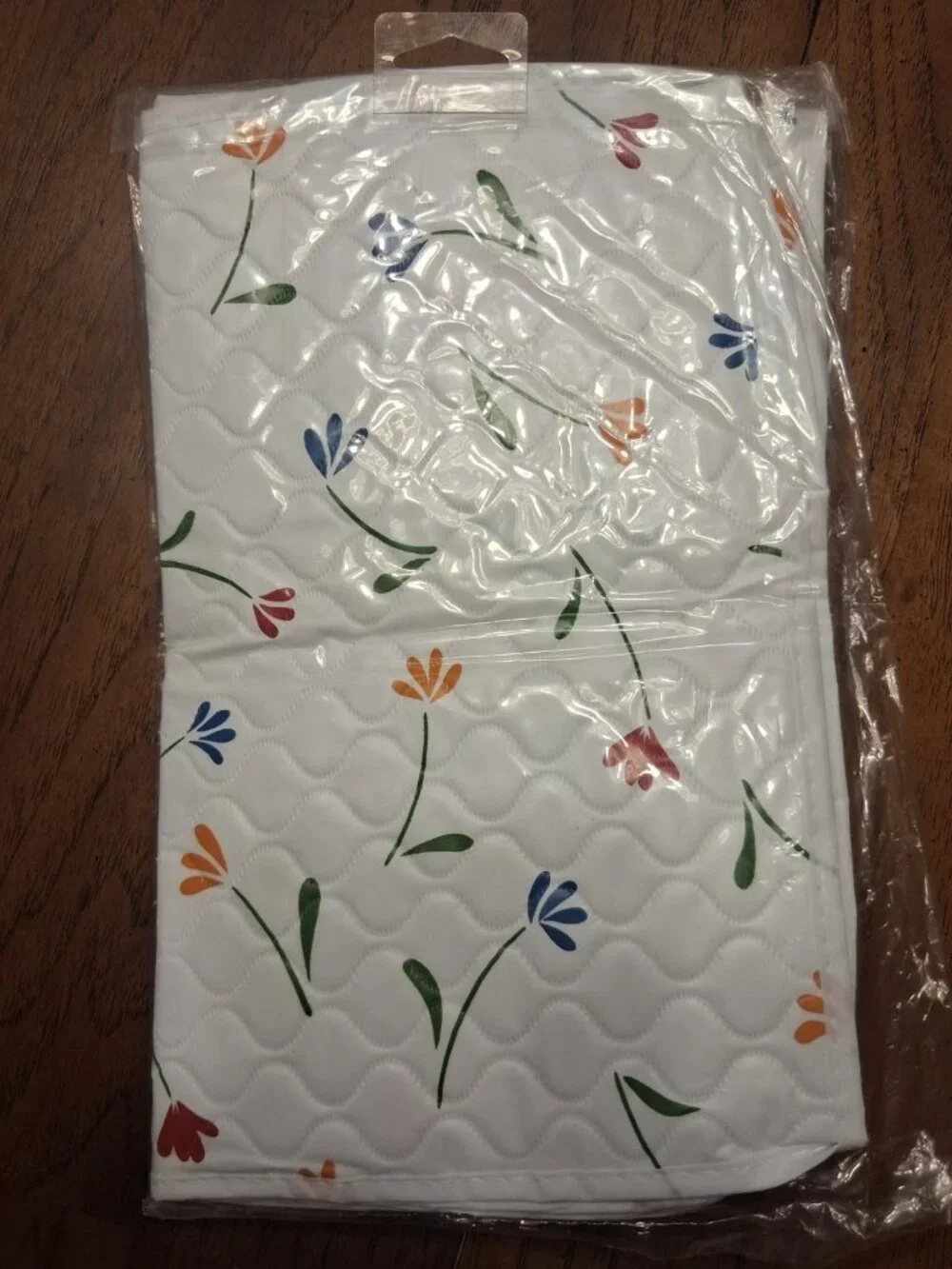 Vintage White w/Flower Quilted Vinyl Appliance Covers Lot of 4 Toaster Mixer